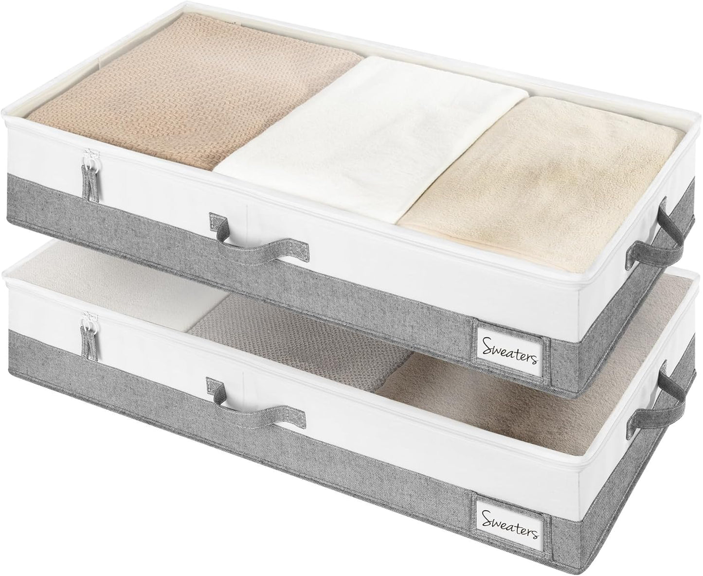 StorageWorks Large Under Bed Storage Containers for Organizing