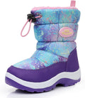 Kid's Boys Girls Winter Snow Boots - Water-Resistant, Cozy Fit