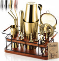 Barillio Gold Bartender Kit 23-Piece Stainless Steel Set - Display