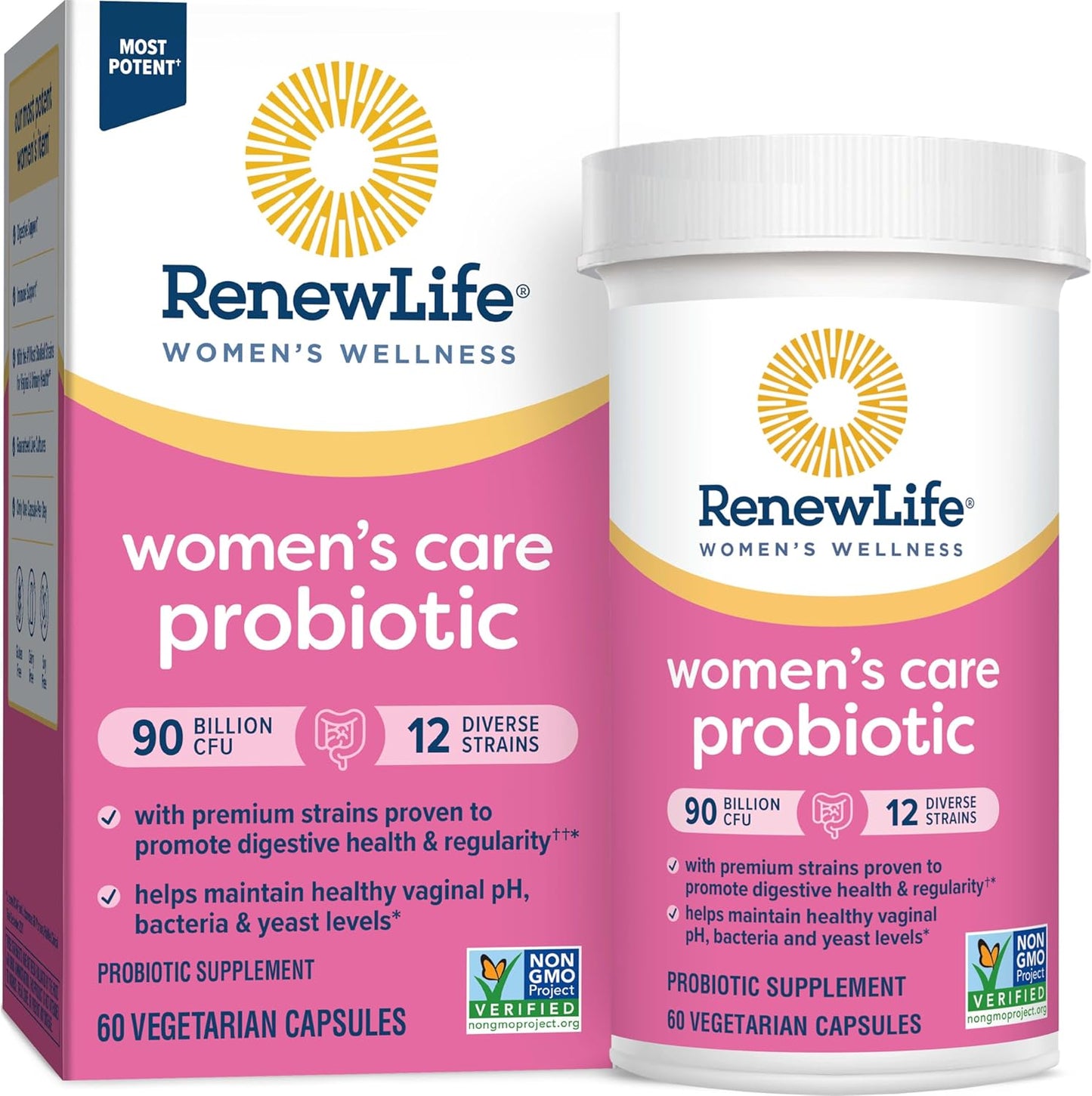 Renew Life Women's Probiotic Capsules for Digestive and Immune Health