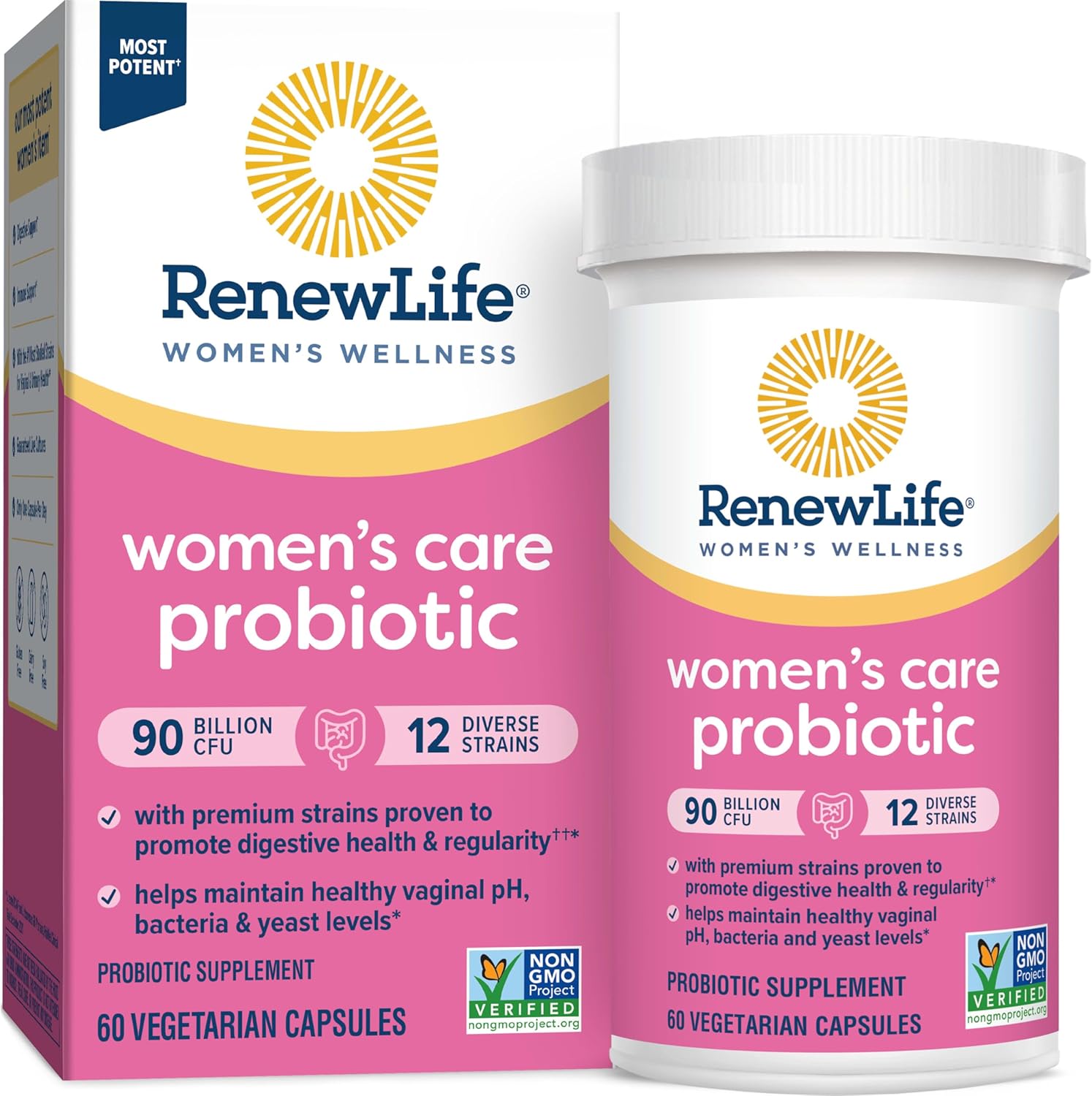 Renew Life Women's Probiotic Capsules for Digestive and Immune Health