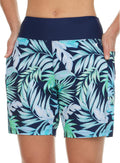 High Waisted Swim Shorts Women 5in/7in - Secure, Quick Dry Fit
