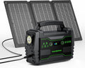 Solar Generator 155Wh with 30W Solar Panel - Compact Backup Power