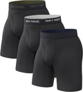Pair of Thieves Super Fit Long Boxer Briefs for Men - Ultra Soft Fit