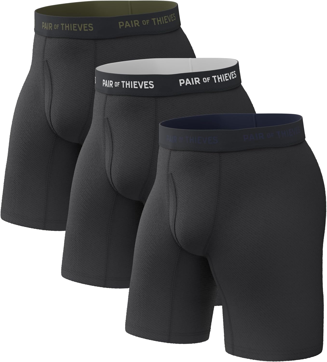 Pair of Thieves Mens Long Boxer Briefs for Ultimate Comfort