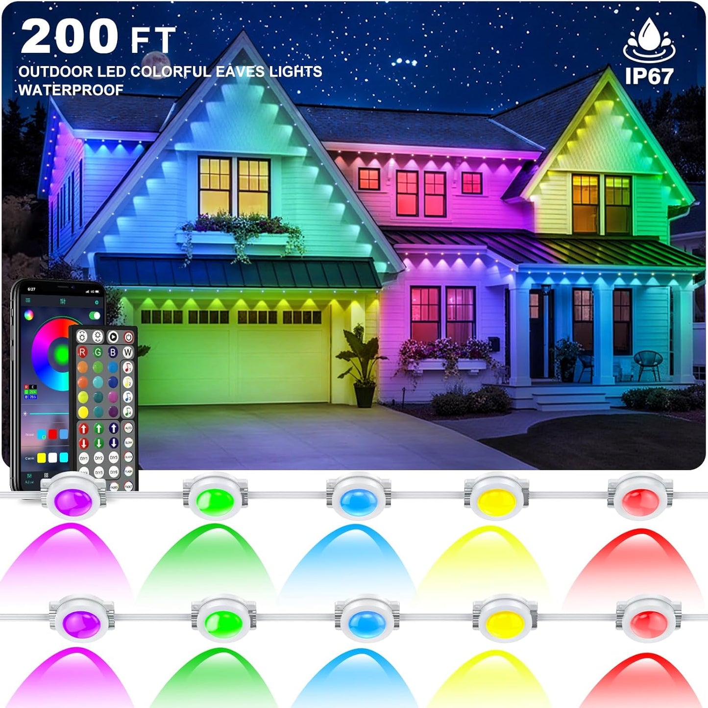 Permanent Outdoor Lights for All-Weather Durability and Style