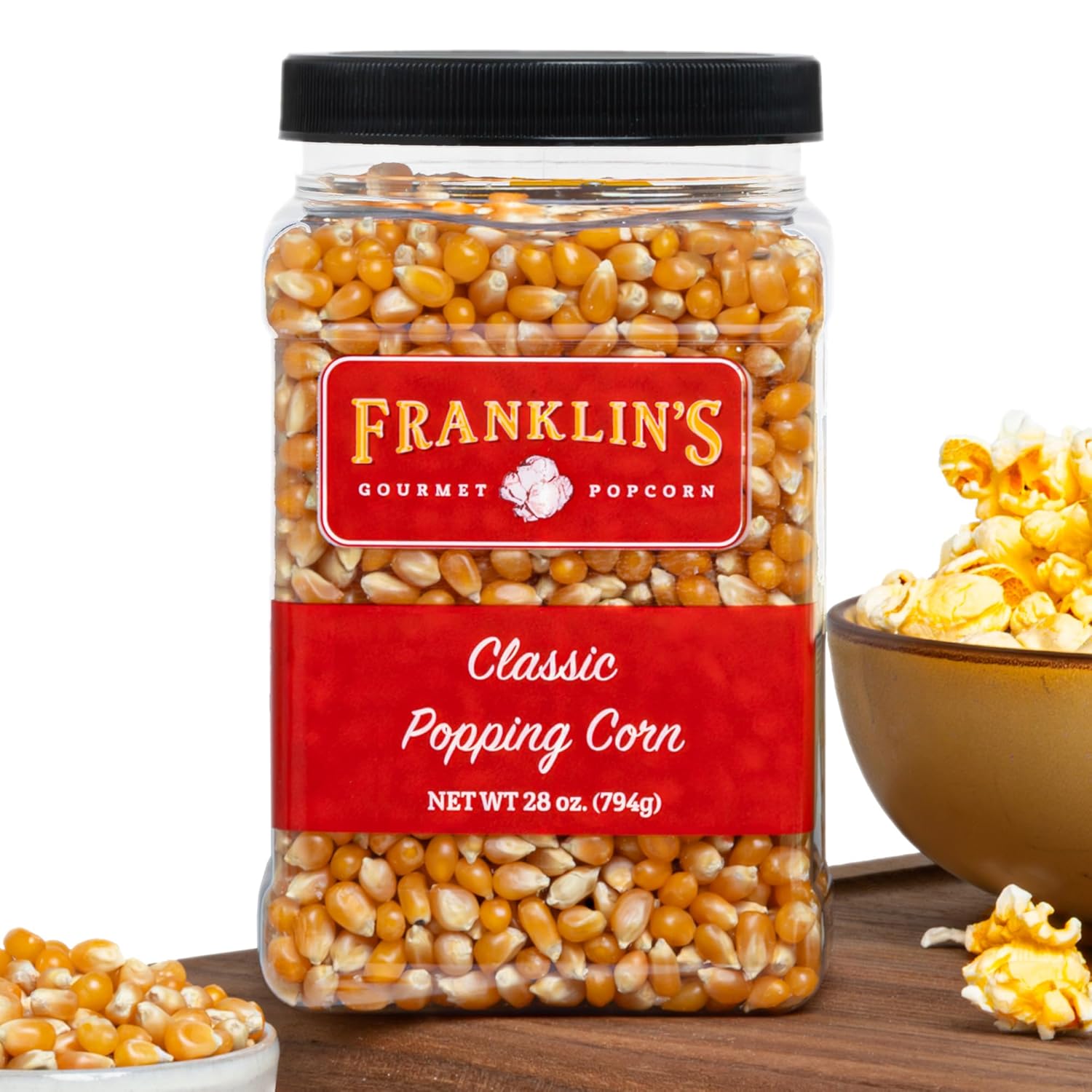Franklin's Gourmet Popcorn: Classic USA-Made Kernels