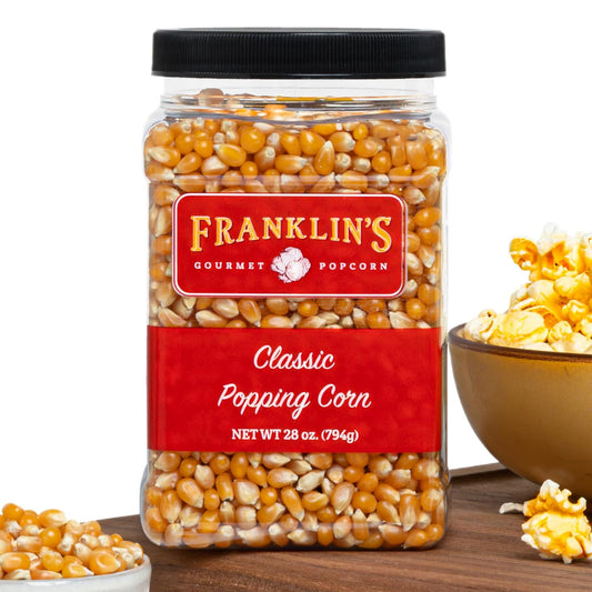 Franklin's Gourmet Popcorn: Classic USA-Made Kernels