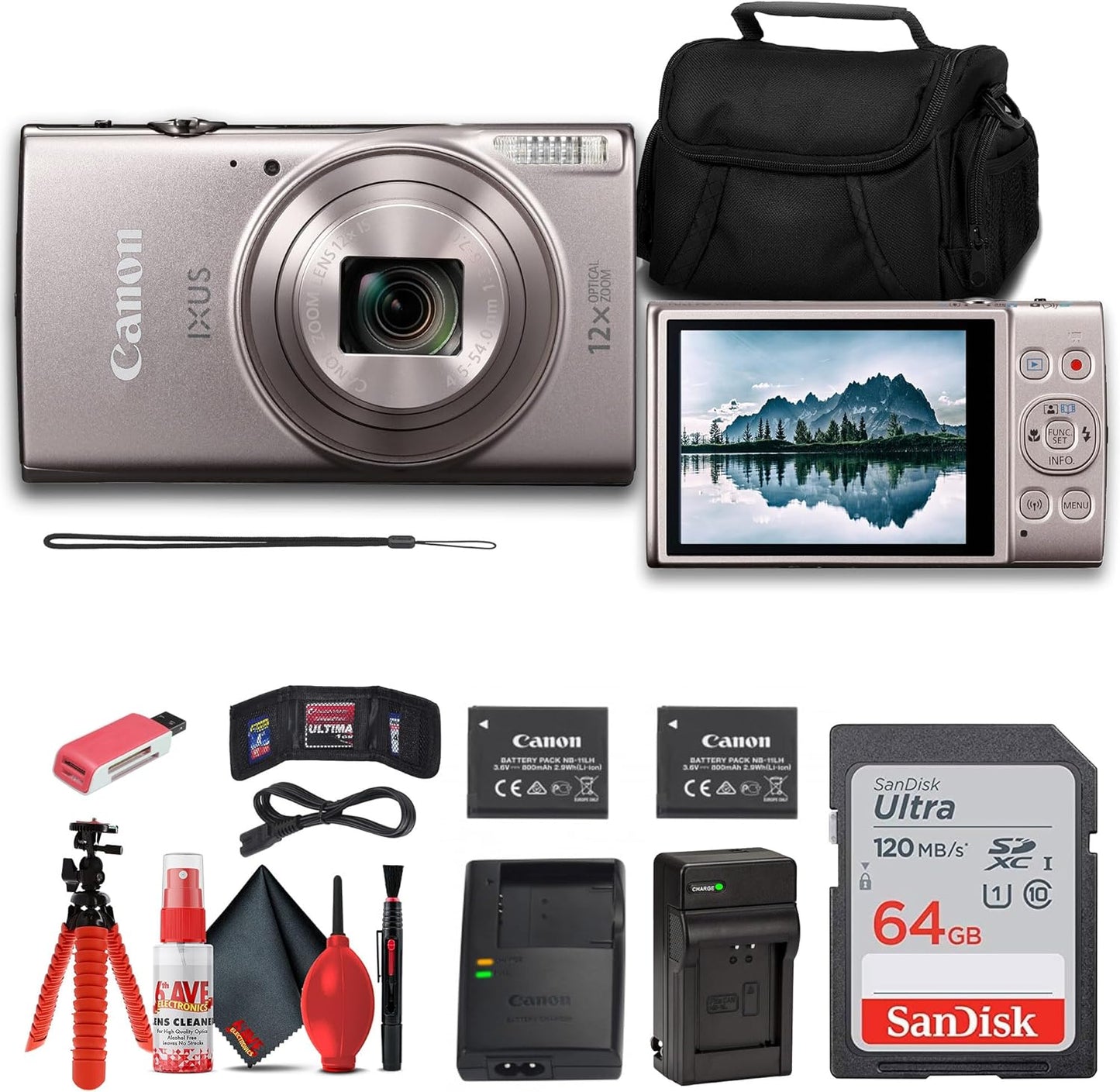 Canon PowerShot IXUS 285 HS 12X Optical Zoom Digital Camera Review