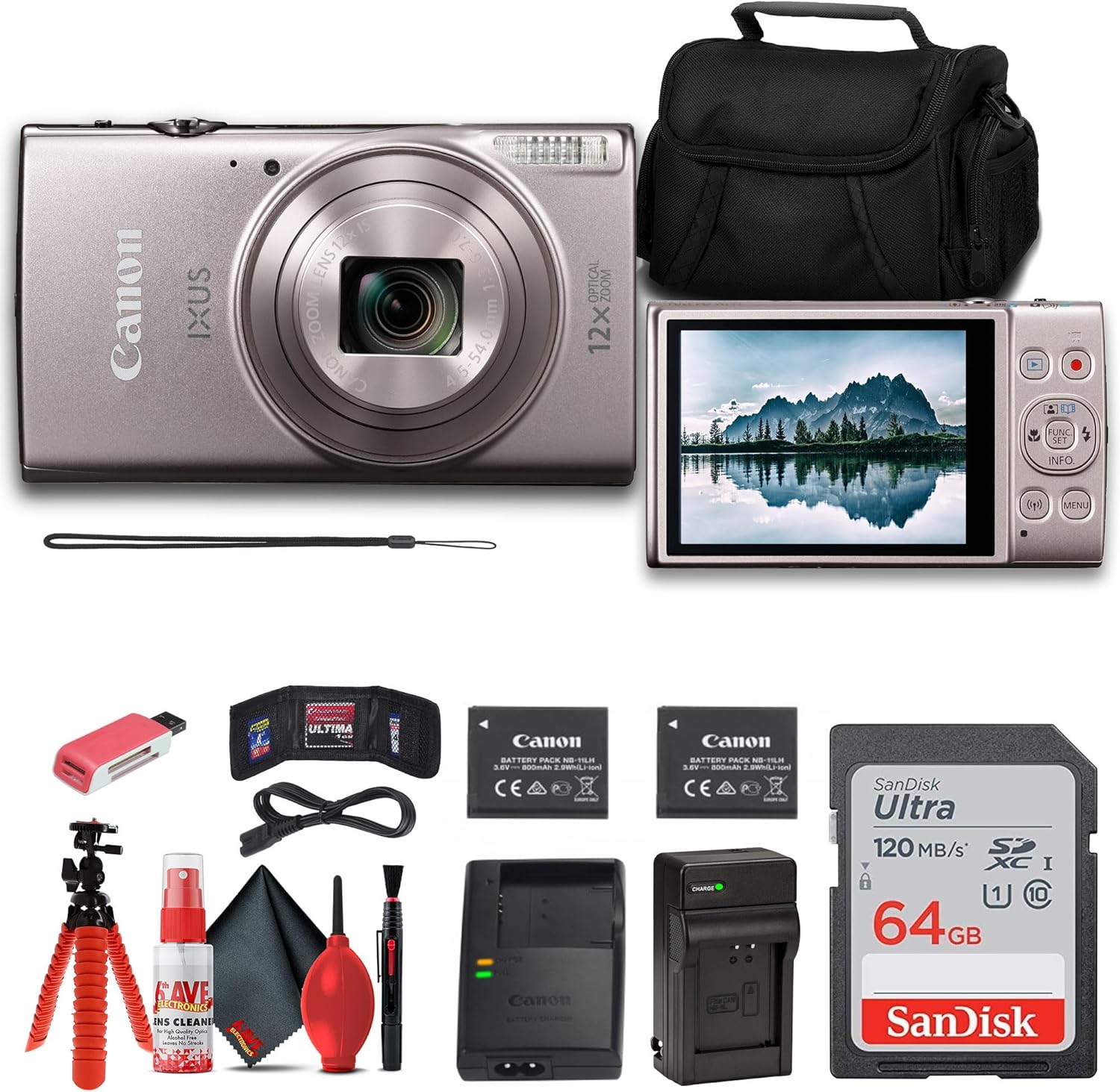 Canon PowerShot IXUS 285 HS 12X Optical Zoom Digital Camera Review