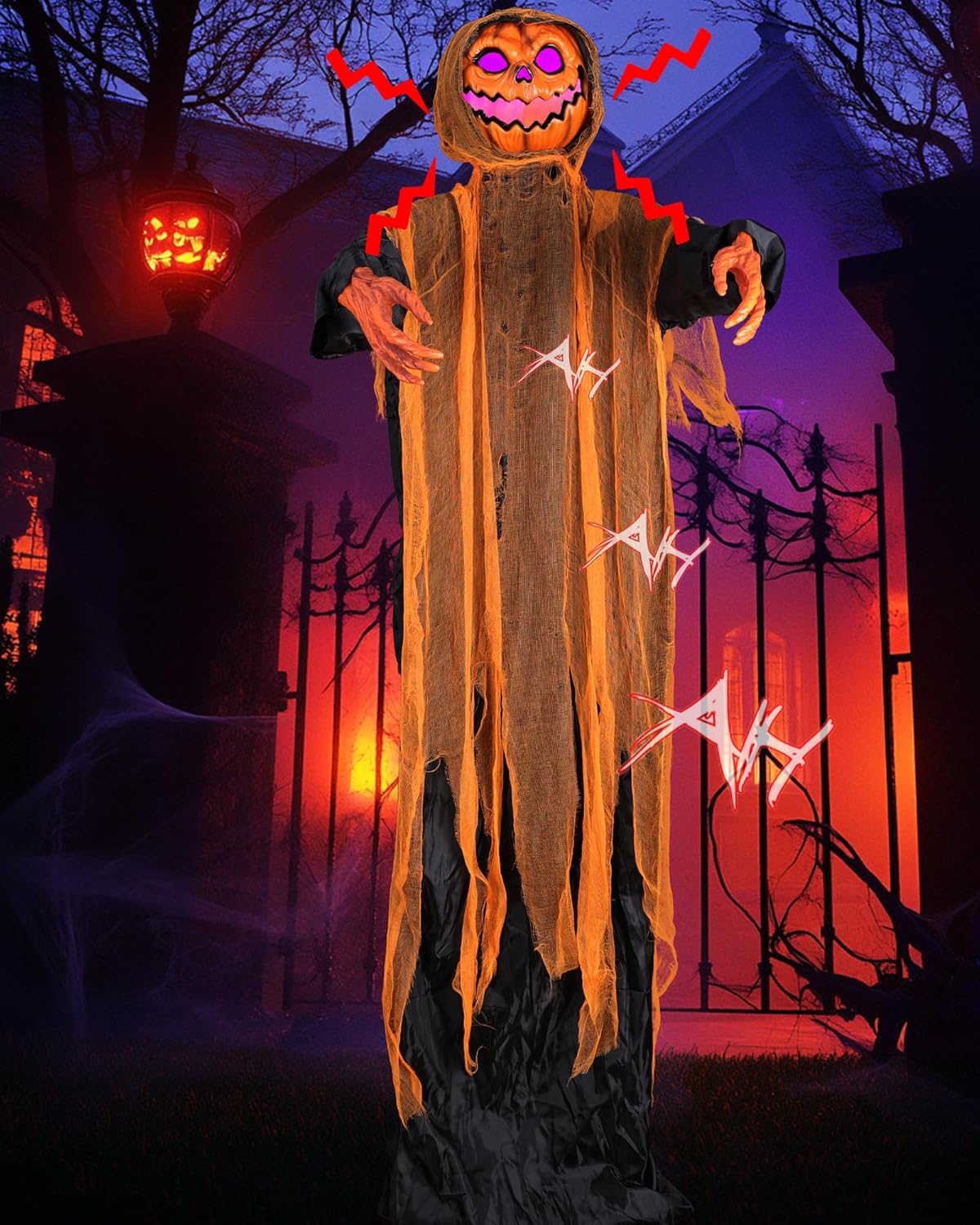 Joomer Animated Halloween Decorations for Spooky Outdoor Fun