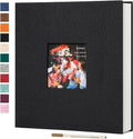Large Photo Album Self Adhesive Linen Hardcover Scrapbook - Durable