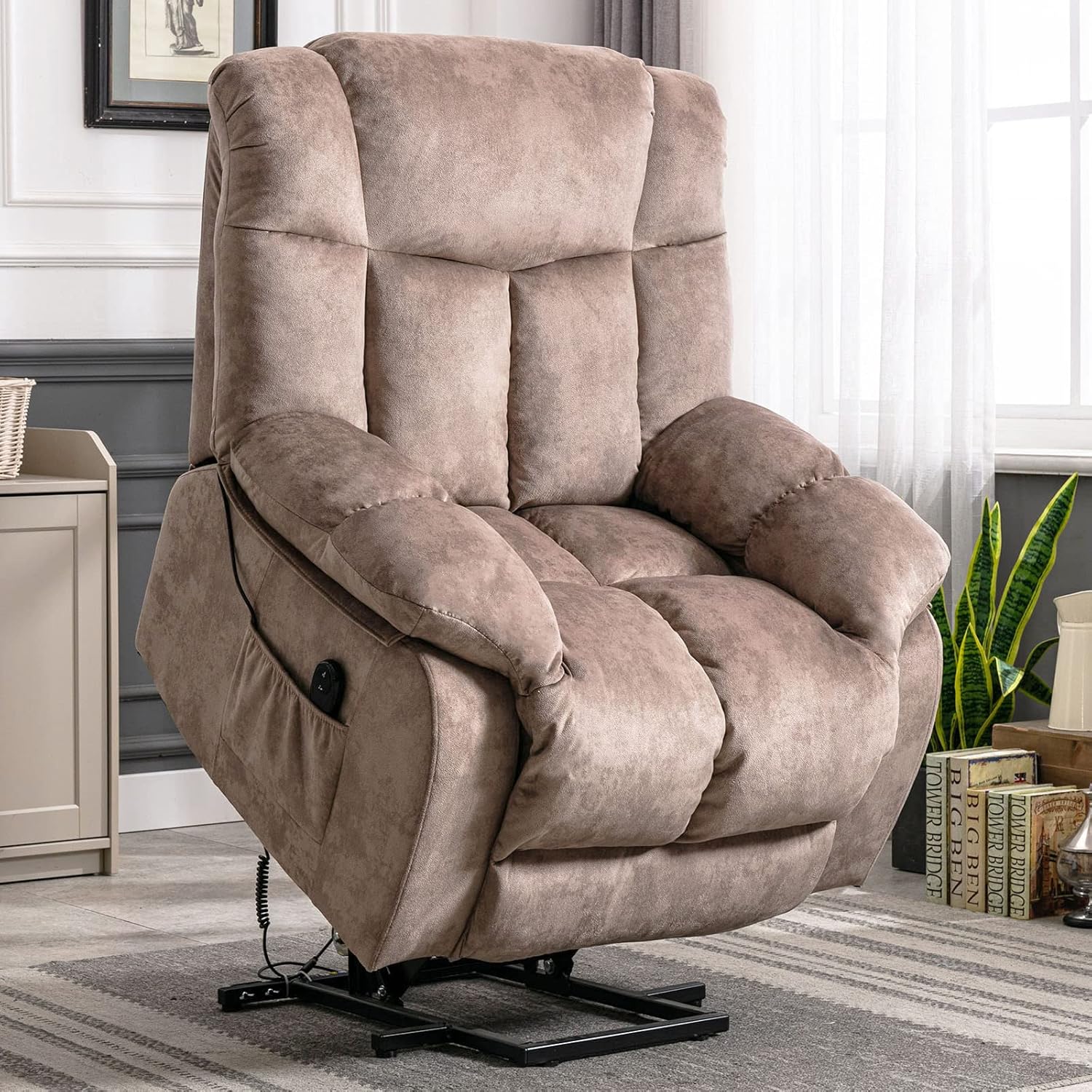 CANMOV Power Lift Recliner: Safe & Stylish for Elderly