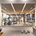 Home Gym Mirror 56x24 in 3-Pack - Large Frameless Wall Mirrors