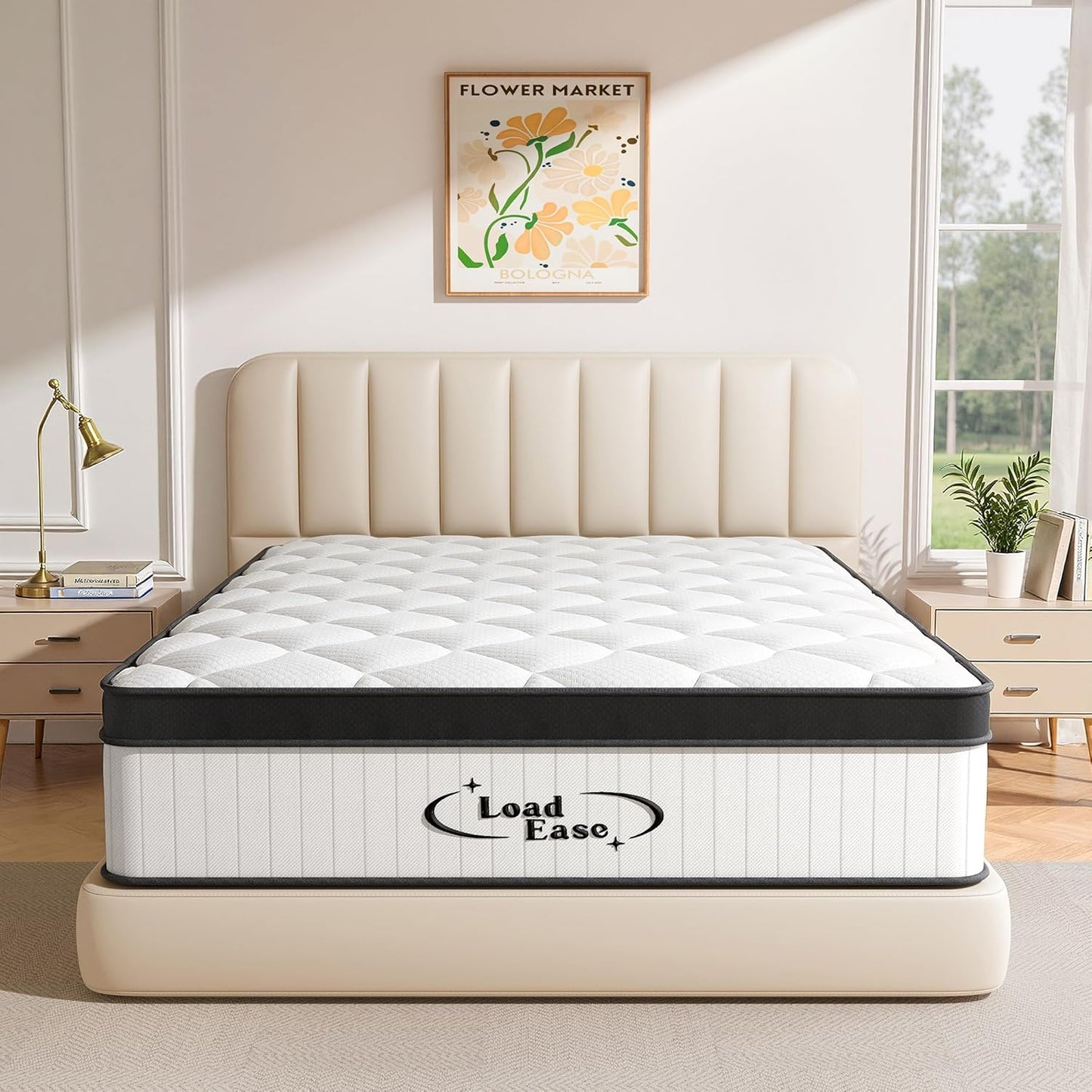 King Size Mattress for Back Pain Relief with Pocket Springs