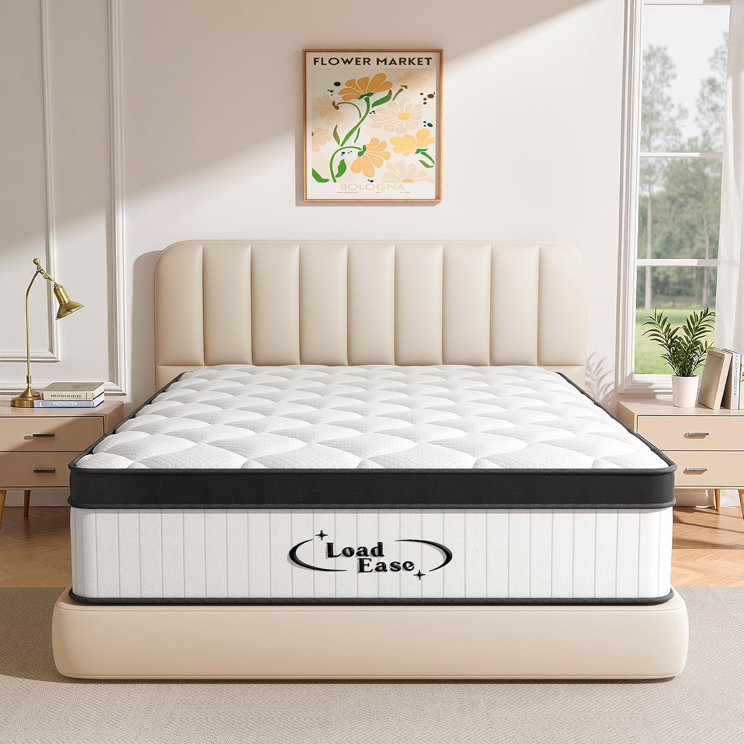King Size Mattress for Back Pain Relief with Pocket Springs