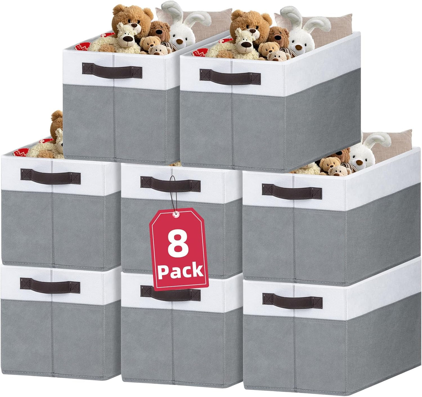 Criusia Extra Large Closet Organizers for Stylish Storage Needs