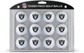 Team Golf NFL Dozen Regulation Size Golf Balls - Full Color Team Fan