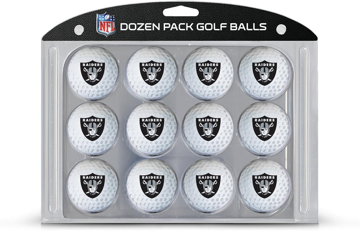 Team Golf NFL Dozen Regulation Size Golf Balls for Fans