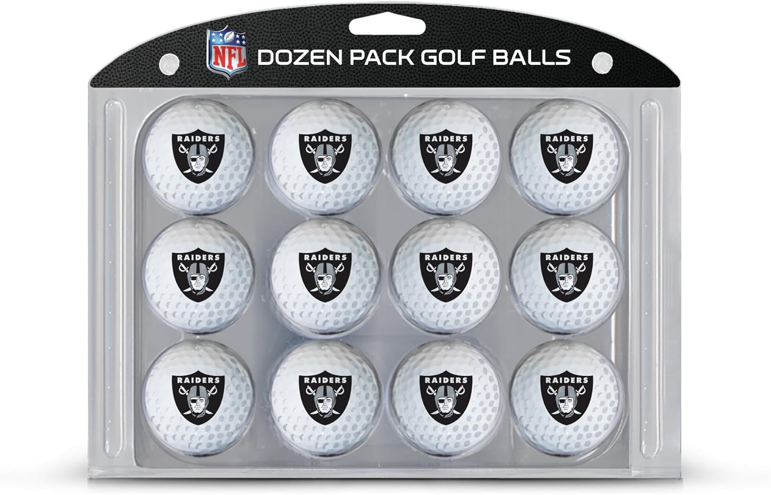 Team Golf NFL Dozen Regulation Size Golf Balls for Fans