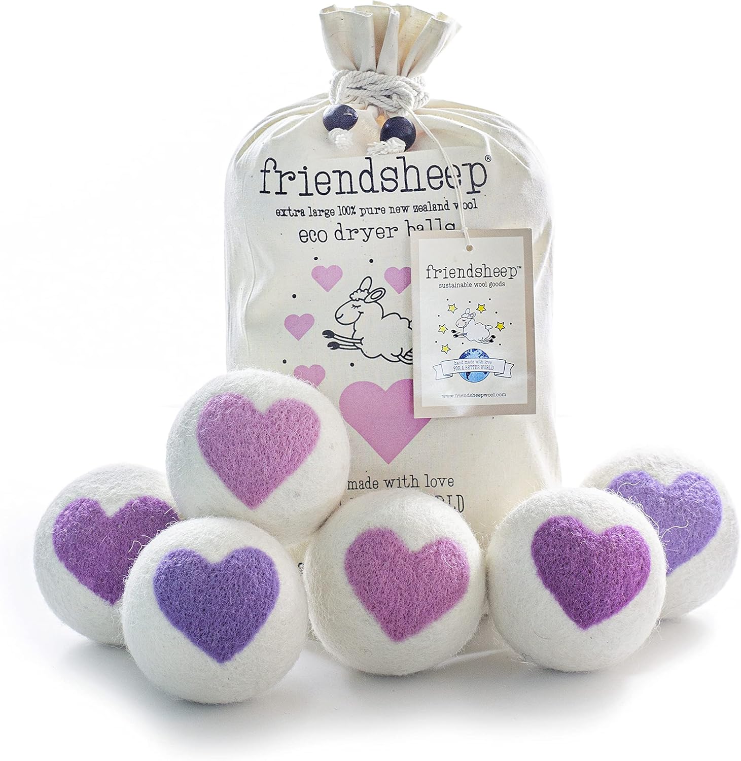 Organic Wool Dryer Balls for Eco-Friendly Laundry Care