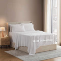 King Size Microfiber Extra Deep Pocket Sheet Set - White