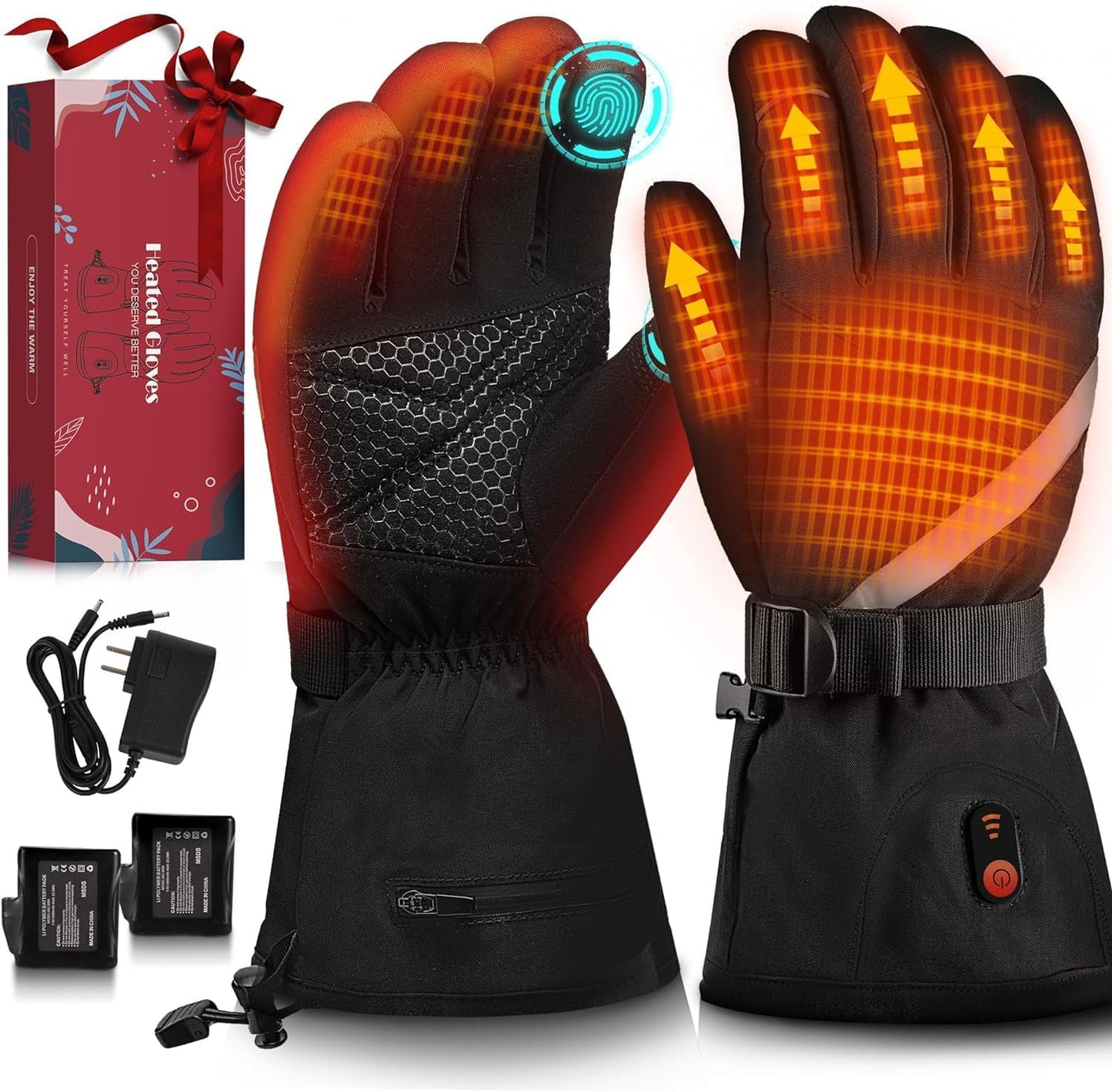 Rechargeable Heated Gloves - Stay Warm Anywhere!