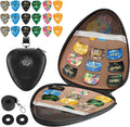 LEKATO Guitar Pick Holder Case with 20Pcs Picks - Organize in Style!
