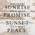 Vintage Farmhouse Reclaimed Wood Sign - Handmade Rustic Wall Art