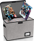 5 Pack Comic Book Storage Boxes 15.8 in x 7.8 in x 11.8 in
