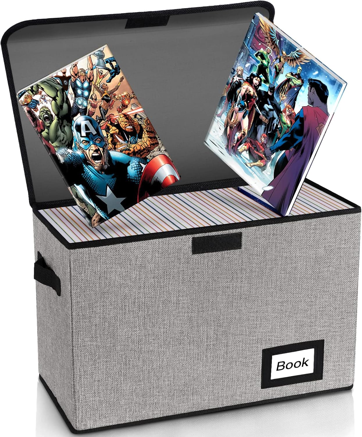 5 Pack Comic Book Storage Boxes for Safe Collection Storage