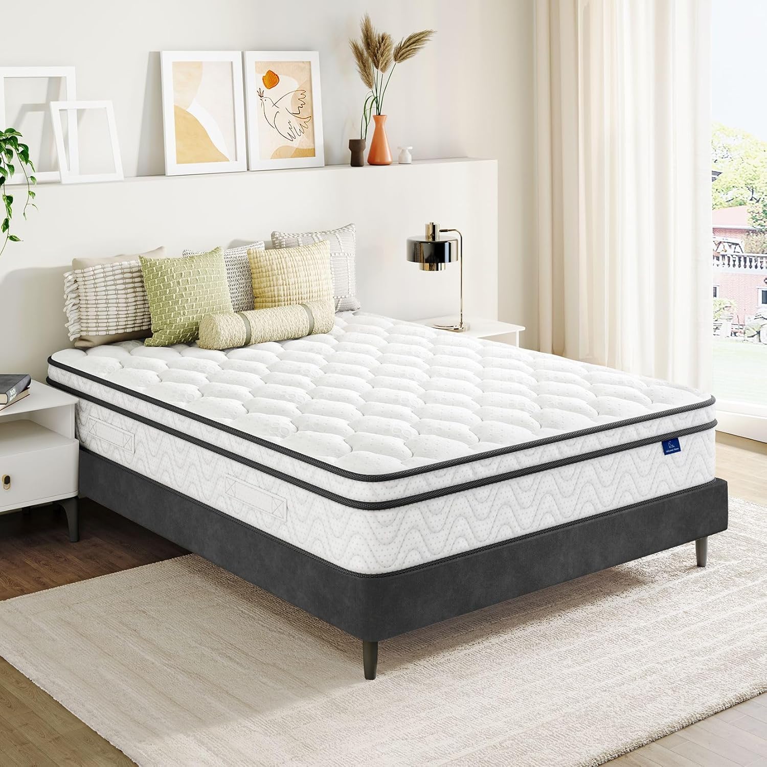 Vesgantti 8 Inch Multilayer Hybrid Full Mattress for Comfort