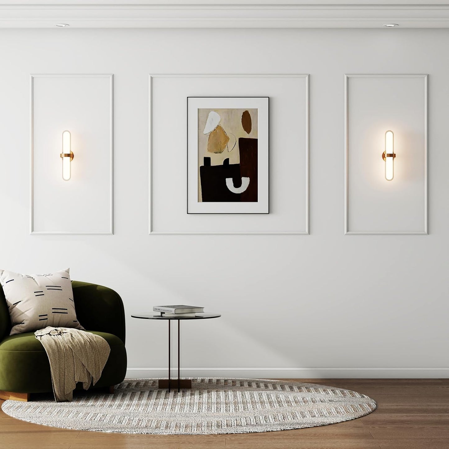 Pangda Peel and Stick Wall Molding Kit for Elegant Decor