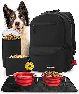 The Original Doggy Bag Backpack for Dog Supplies and Travel