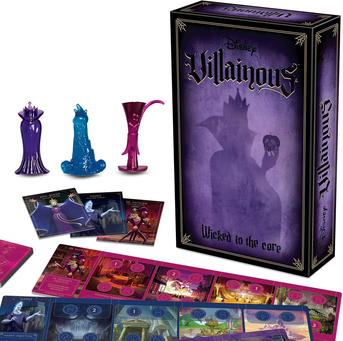 Disney Villainous Wicked to The Core Strategy Board Game Review