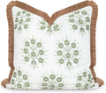 Hofdeco Premium Coastal Throw Pillow Cover 20x20 in - Water Repellent