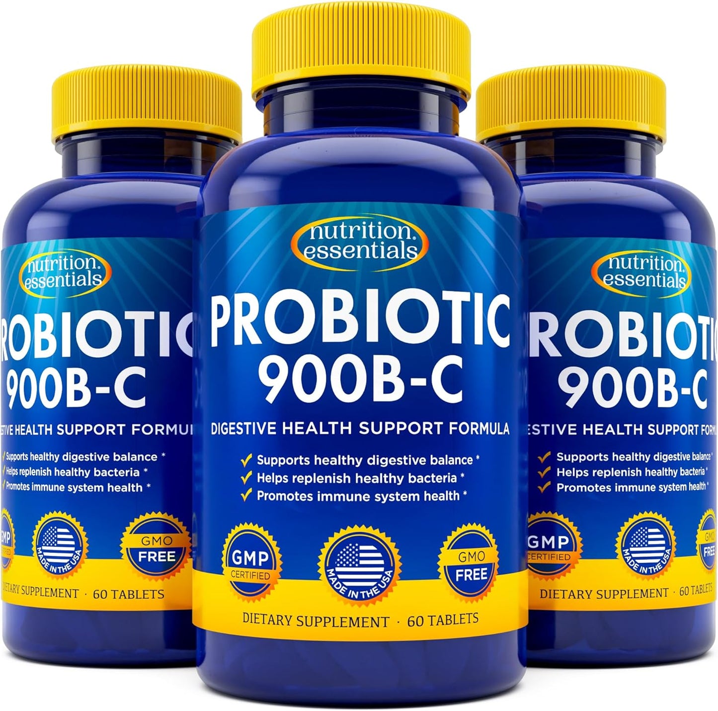 Nutrition Essentials Probiotics for Women and Men with Lactase