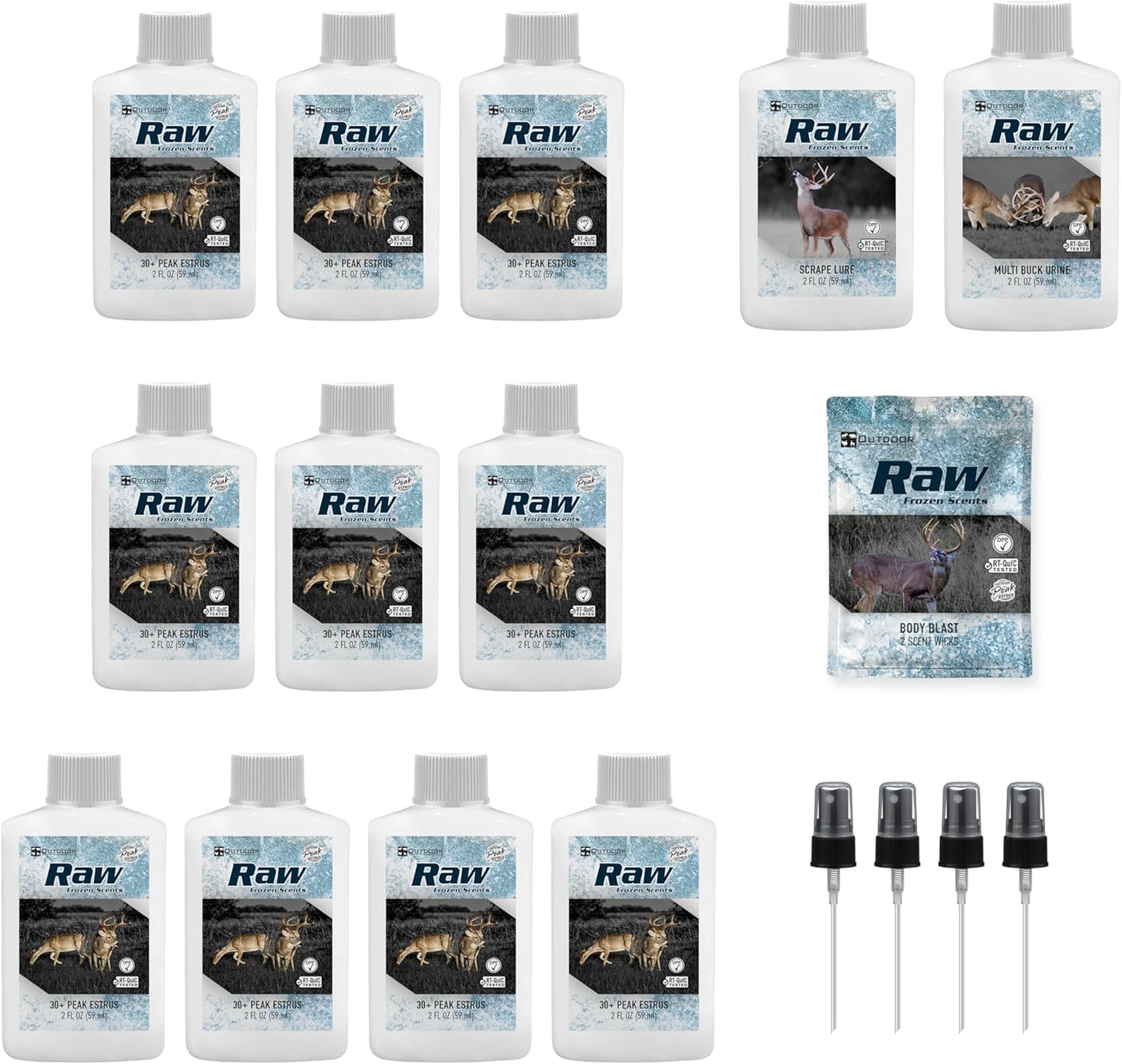 RAW Frozen Scents Rut Season Pro Package Deer Attractant Review