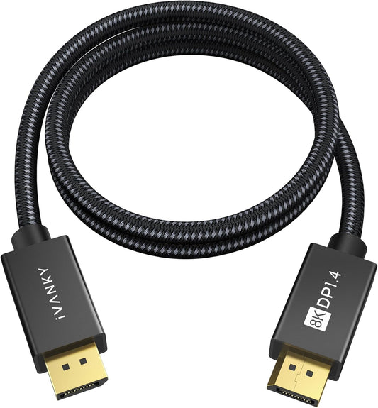 IVANKY 8K DP Cable 3ft, Ultimate Gaming!