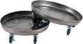 Choclaif Plant Caddy with Wheels 3 Pack - Heavy Duty 12in Plant Stand