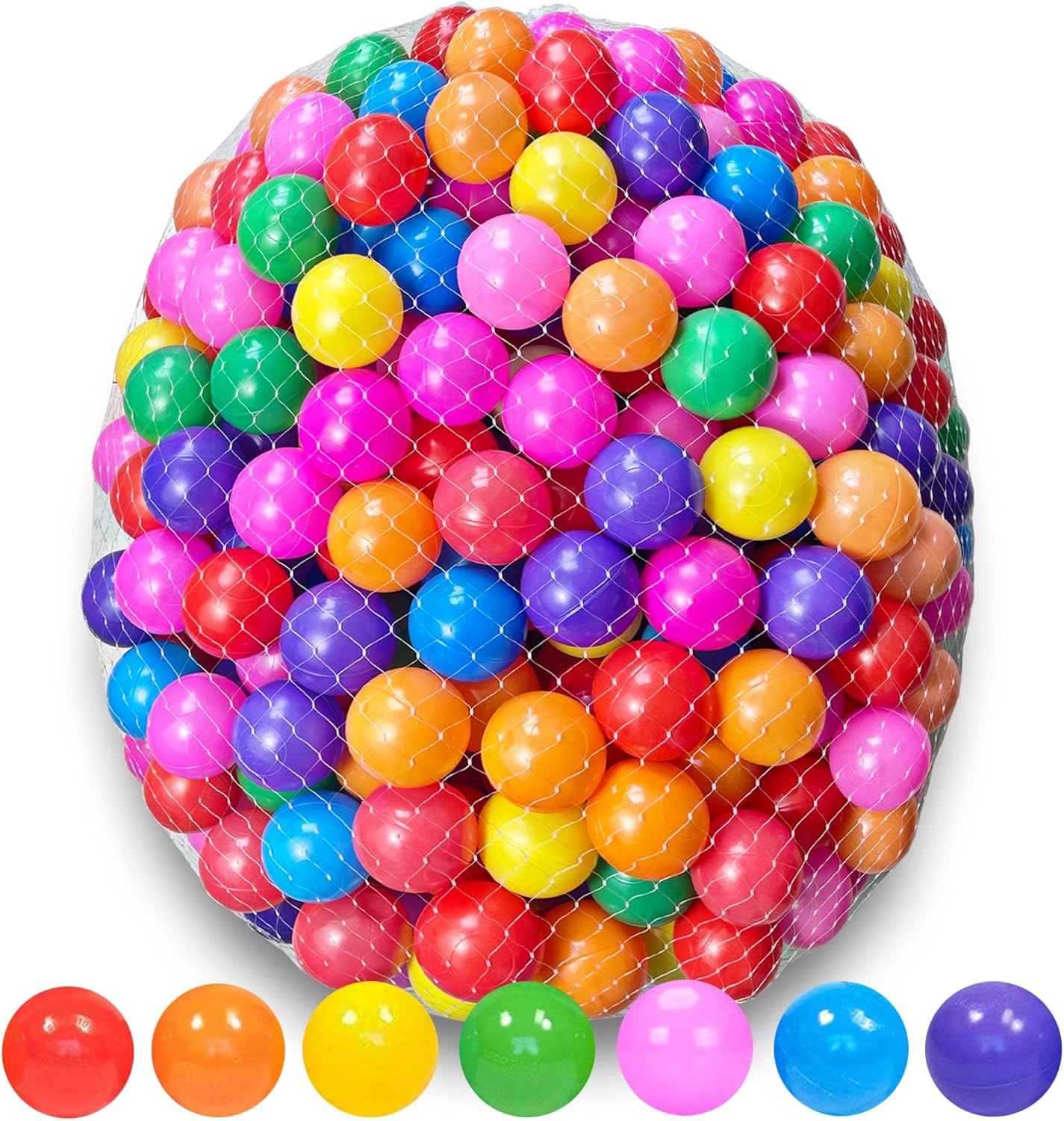 2000 Count Ball Pit Balls for Kids - Safe, Colorful Fun