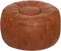 Thgonwid Moroccan Storage Pouf Foot Stool Ottoman - Fill It Yourself