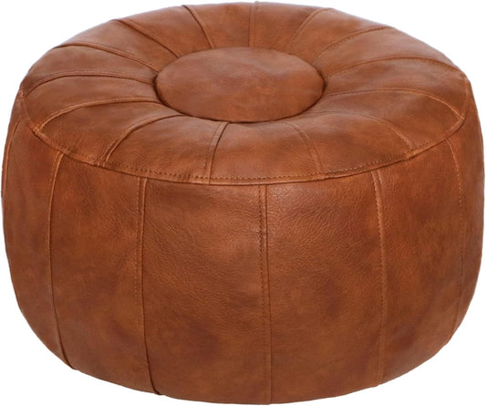 Unstuffed Moroccan Storage Pouf Foot Stool for Home Use