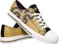 Dallas Cowboys Glitter Low Top Canvas Sneakers for Women