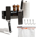 Griddle Caddy plus Trash Bag Holder Compatible with Blackstone