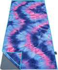 Ewedoos Yoga Towel with Anchor Fit Corners - Non Slip Microfiber Mat
