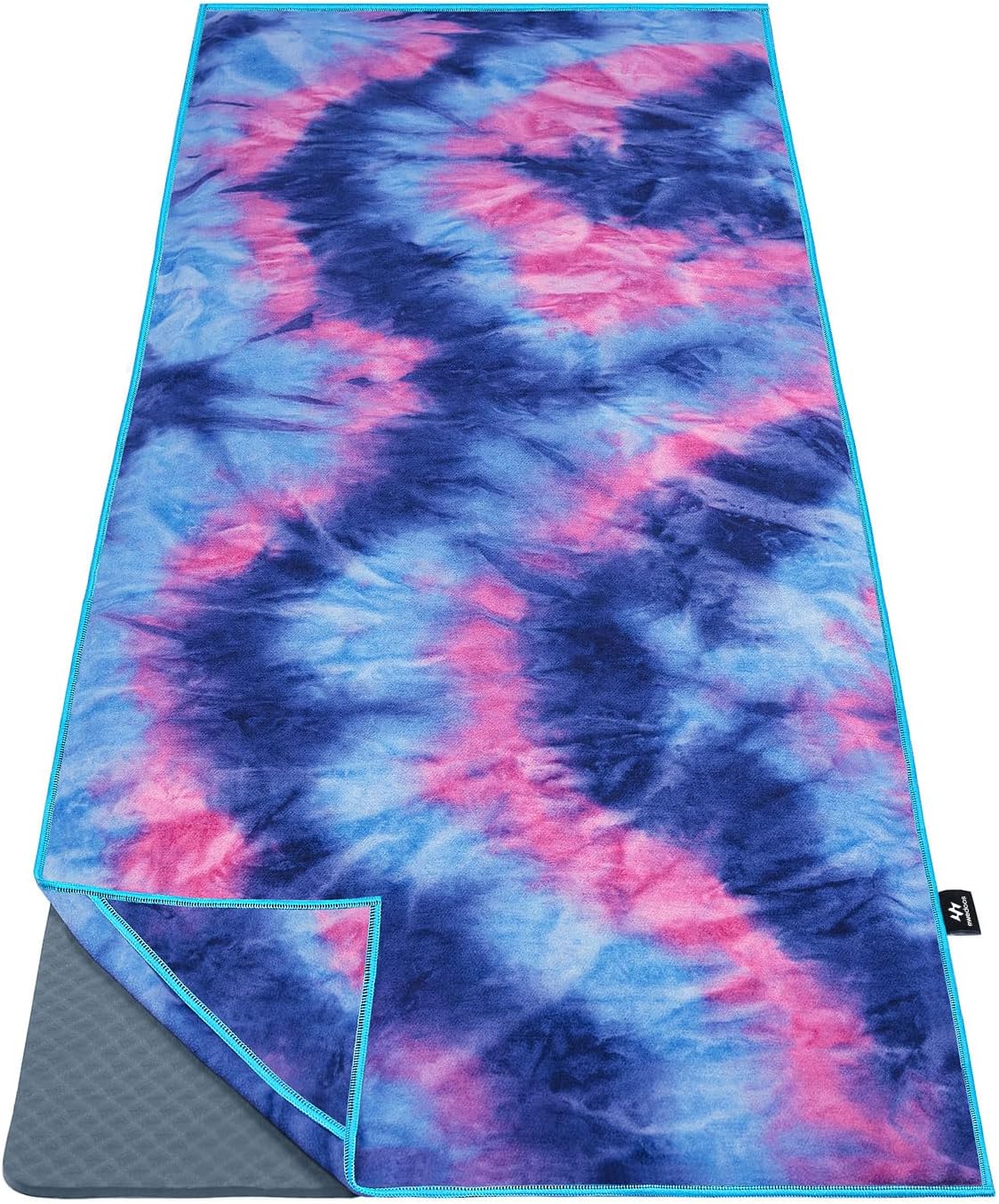 Ewedoos Non Slip Yoga Towel - Anchor Fit For Hot Yoga