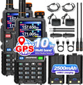 BAOFENG 5RH PRO GPS 10W Tri Band Ham Radio - Long Range Handheld