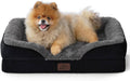 Orthopedic Dog Bed for Small Dogs - Plush Sofa with Bolsters