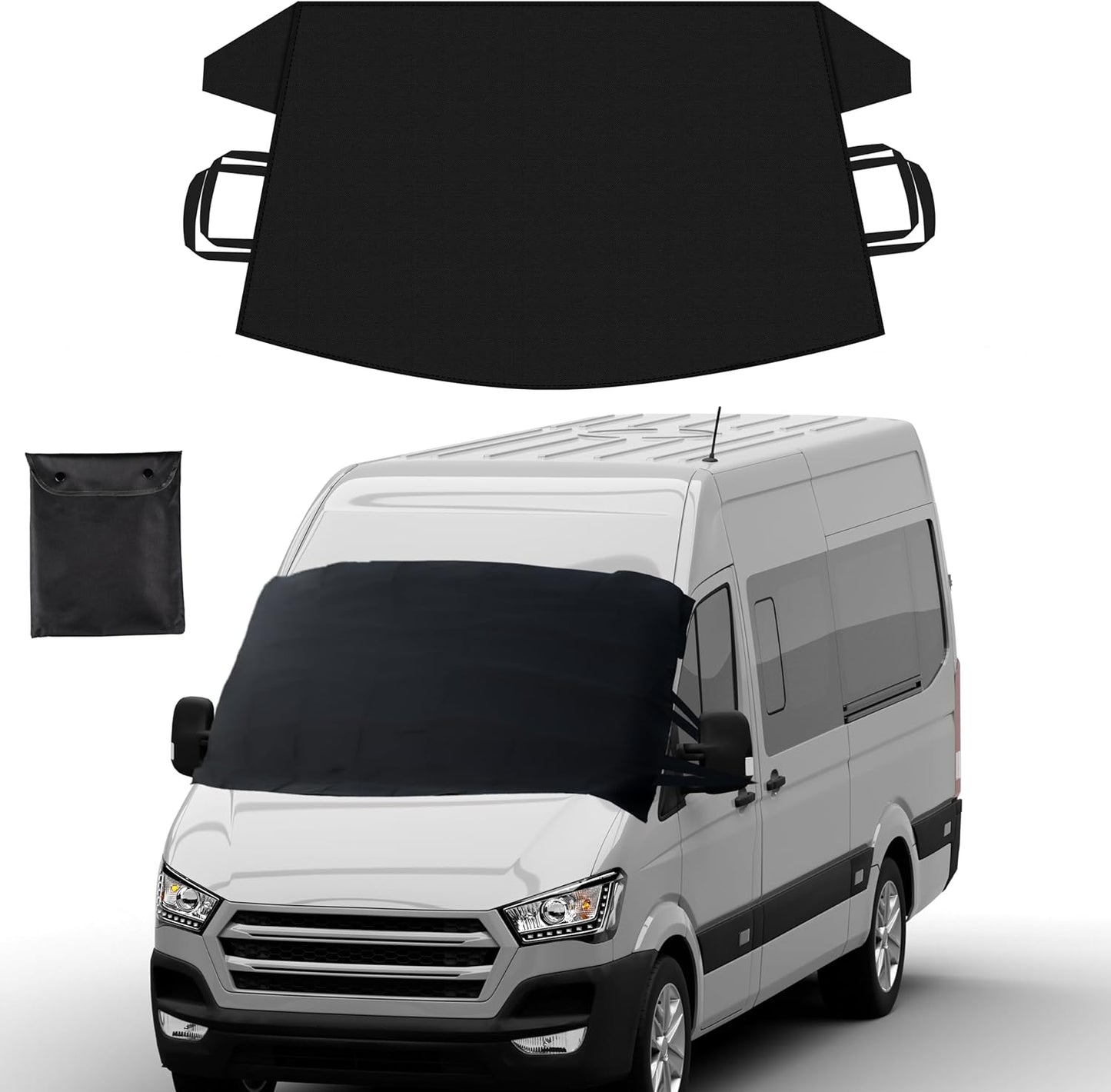 EcoNour Windshield Cover for Ice and Snow - Ultimate Protection